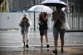 受台风“珊珊”影响 日本宫崎县高锅町发布避难指示图片