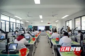 株洲市初中生物实验操作比赛在景炎中学考点举行图片