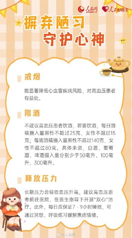 转发收藏！5招帮你调理高血压