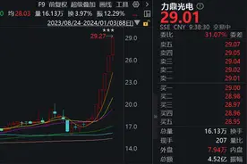 力鼎光电发布风险提示公告 股价仍大涨图片