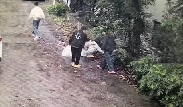 游客称在花果山景区“捡果实”引冲突