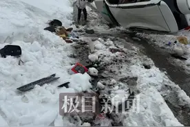 6名老人四川雪山自驾翻车致1死1伤，4人寒风中获救，官方：暂时封山禁行图片