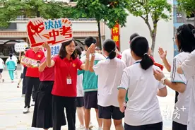 青春少年勇敢“追梦”，望牛墩“花式”护航中考图片