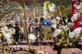 大理巍山越野摩托车耐力爬坡王邀请赛开赛图片