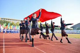 蓬勃朝气，燃梦青春！青大附中运动会活力四射图片