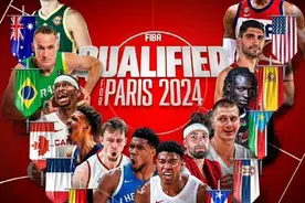 巴黎奥运会男篮12支参赛球队分组出炉图片