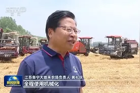 在希望的田野上丨又快又高效 新型农机助力“三夏”开启“加速度”图片