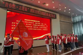 当青春遇上“火焰蓝”，德阳这群大学生燃起了“消防志”图片