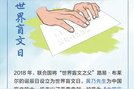 科普日历｜走进凹凸世界，解密盲文的诞生～图片