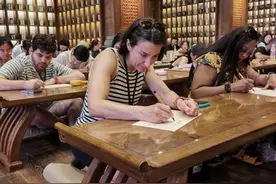 美国青年与孔子：一场穿越时空的“对话”图片