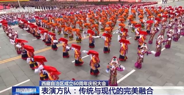 幸福拉萨、红色昌都、天上阿里……庆祝大会游行彩车背后记录着什么