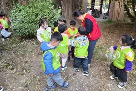 ​与“叶”有约 福山区清洋街道香逸中央社区开展儿童探索自然活动图片