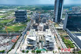 海口江东天地项目建设跑出“加速度”图片