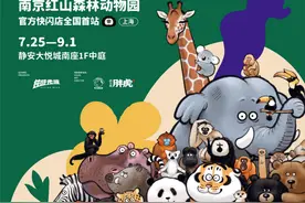夏日好去处：南京红山森林动物园官方快闪店全国首站，就在上海静安大悦城图片
