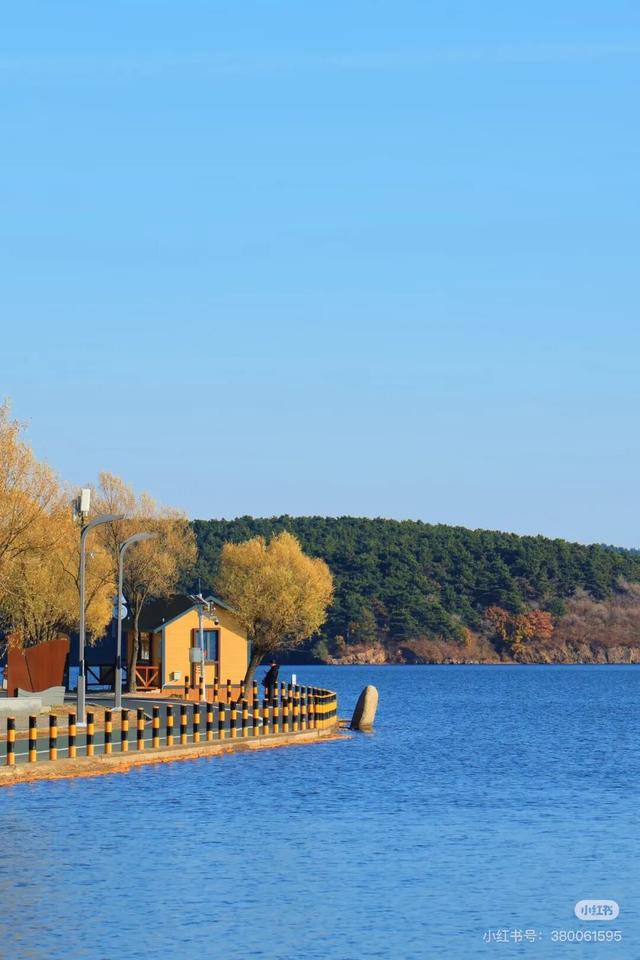 一半秋色在净月潭 另一半在你的镜头里→