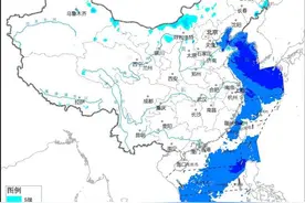 大风蓝色预警：内蒙古山东等地部分地区将有7至8级阵风图片