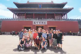 北京入境游魅力足图片