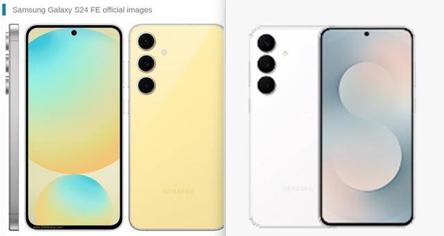 白色版三星 Galaxy S25 FE 手机渲染图曝光
