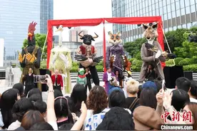 纪念中法建交60周年 法国大型木偶剧《拉封丹寓言》 在长沙演出图片