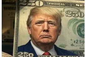 特朗普要被印上美钞？网友扎心评论：250可不是什么好数字图片
