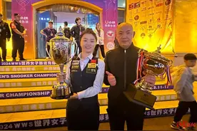 红星专访｜白雨露蝉联女子斯诺克世锦赛冠军，恩师却说她不能“躺平”！瞄准成都世运会金牌图片