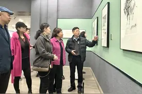 墨随心志：陈志才作品展在四川中国书画美术馆开幕图片