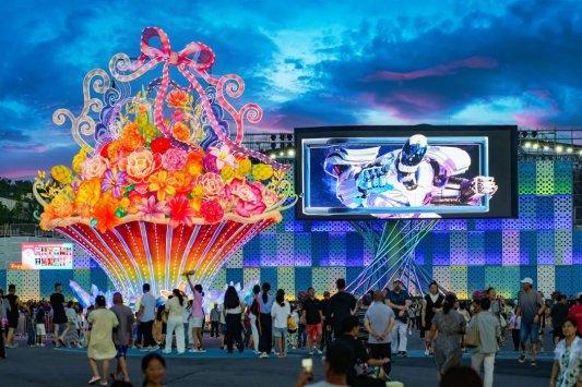 越夜越璀璨！速领青岛西海岸新区金沙滩啤酒城追光指南