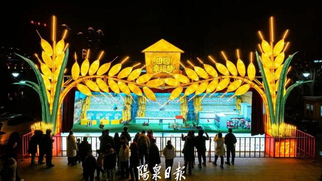 这样的阳泉，谁能不爱？2026桃河灯会高清大图来袭，美到窒息！