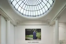 难得一见的克里姆特风景画：奢华、绚丽，以及神秘图片