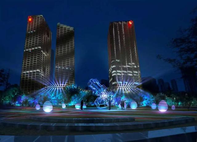 来海纳公园，在光影里邂逅浪漫，见证普陀“数韵未来”的全新图景！