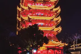 夜谒黄鹤楼图片