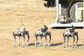 实战版“汪汪队”来了 机器狗将首次亮相中国航展！图片