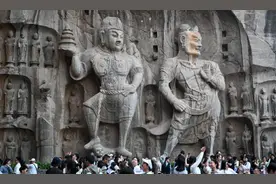 古都洛阳引八方游客图片