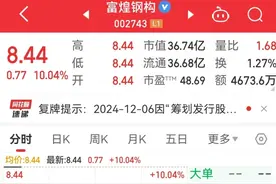 重组预案公布，股价一字涨停图片