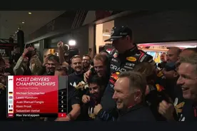 F1车手总冠军数：舒马赫、汉密尔顿7次居首，维斯塔潘4次并列第4图片