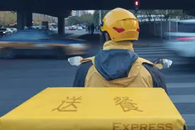 记者体验送外卖：从早至晚13个小时，2人跑了16单图片