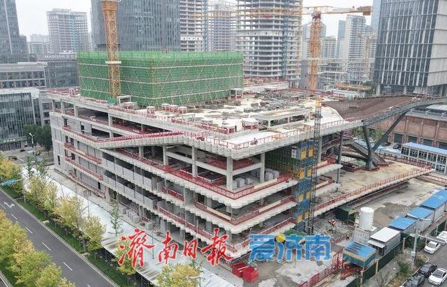 济南CBD华润艺术剧院主体亮相，区域性文化标杆初现