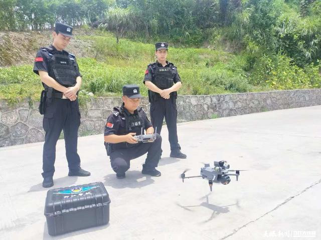 印江应用警用无人机 科技赋能智慧警务