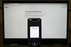 TikTok停止在美服务图片