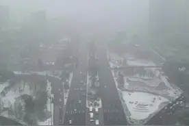 盛京初雪 强降温、强风和强降雪一个也没少图片