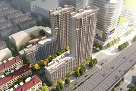 紧邻五角场万达的这个小区拆除重建项目开工了，居民有望2027年搬回新居图片