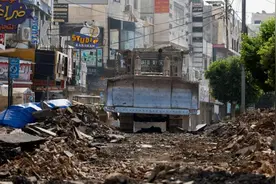 以军从约旦河西岸城市杰宁撤出图片