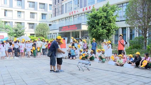 巧家县留守儿童暑期托管班科普活动暖童心