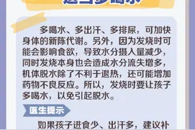 收藏！孩子发烧如何科学退热图片