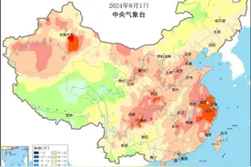 华北东北等地降雨频繁 江浙沪持续面临高温“烤验”图片