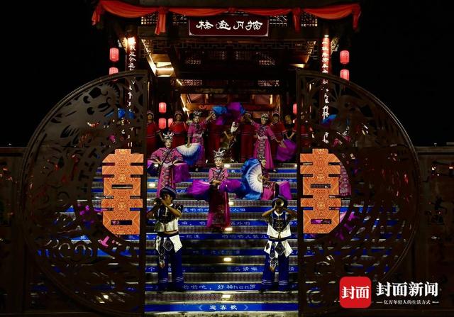 游巴山大峡谷 体验土家族婚俗非遗秀丨图集