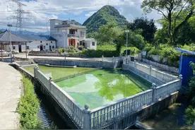 看看恭城村民自建的“乡村泳池”有多爽！图片