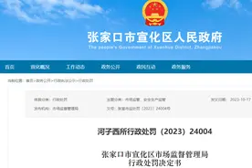 操作间环境脏、乱、差，食品原料就地存放，张家口市宣化区一餐饮店被罚图片
