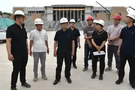 襄汾县委书记刘春林调研重点项目进展情况图片