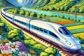 漫评：银发经济正兴起，“包”辆高铁去赏花图片